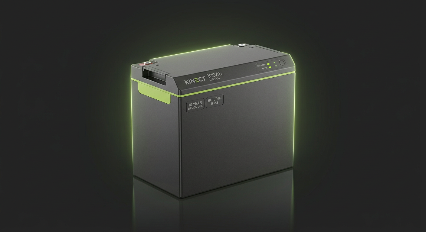Kinect Lithium Battery 100Ah